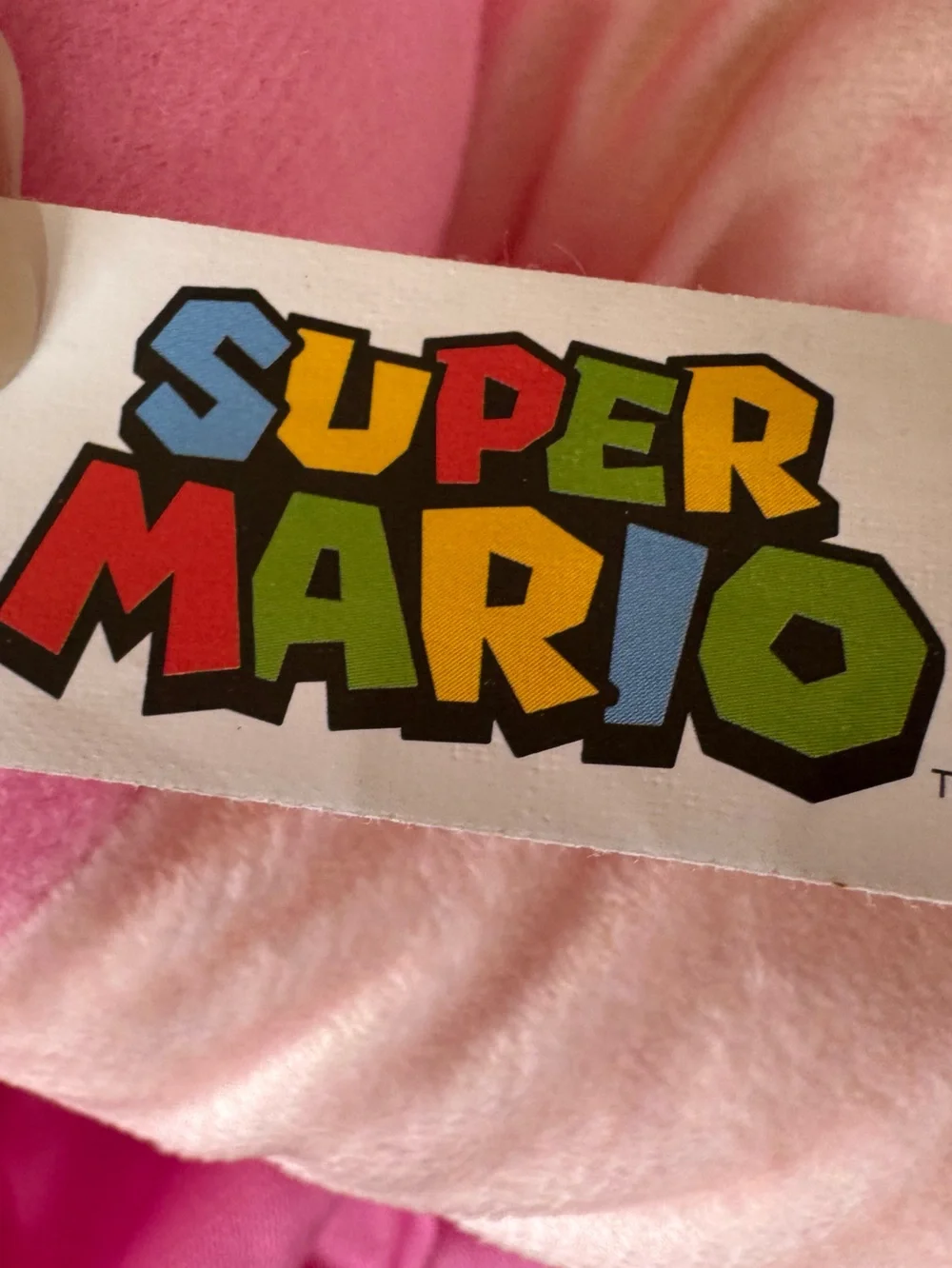 Nintendo Princess Peach Plush Jumbo Super Mario Plush Toy (NWT)